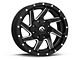 Fuel Wheels Renegade Matte Black Milled 6-Lug Wheel; 17x9; 1mm Offset (21-24 Bronco, Excluding Raptor)