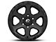 Fuel Wheels Ripper Matte Black 6-Lug Wheel; 18x9; 1mm Offset (21-24 Bronco, Excluding Raptor)