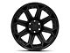 Fuel Wheels Siege Matte Black 6-Lug Wheel; 20x9; 1mm Offset (21-24 Bronco, Excluding Raptor)