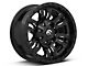 Fuel Wheels Sledge Gloss Black Milled 6-Lug Wheel; 17x9; 1mm Offset (21-24 Bronco, Excluding Raptor)