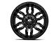Fuel Wheels Sledge Gloss Black Milled 6-Lug Wheel; 20x9; 20mm Offset (21-24 Bronco, Excluding Raptor)