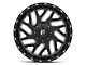 Fuel Wheels Triton Gloss Black Milled 6-Lug Wheel; 20x9; 20mm Offset (21-24 Bronco, Excluding Raptor)