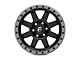 Fuel Wheels Trophy Matte Black with Anthracite Ring 6-Lug Wheel; 18x9; 20mm Offset (21-24 Bronco, Excluding Raptor)