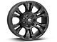 Fuel Wheels Vapor Matte Black 6-Lug Wheel; 20x9; 1mm Offset (21-24 Bronco, Excluding Raptor)
