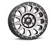 Fuel Wheels Vector Gun Metal 6-Lug Wheel; 17x9; -12mm Offset (21-24 Bronco, Excluding Raptor)