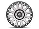 Fuel Wheels Vector Gun Metal 6-Lug Wheel; 17x9; -12mm Offset (21-24 Bronco, Excluding Raptor)