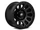 Fuel Wheels Vector Matte Black 6-Lug Wheel; 17x9; -12mm Offset (21-24 Bronco, Excluding Raptor)