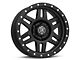 ICON Alloys Six Speed Satin Black 6-Lug Wheel; 17x8.5; 0mm Offset (21-24 Bronco, Excluding Raptor)