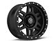 ICON Alloys Six Speed Satin Black 6-Lug Wheel; 17x8.5; 0mm Offset (21-24 Bronco, Excluding Raptor)