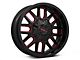 Mayhem Wheels Cogent Black with Prism Red 6-Lug Wheel; 20x9; 18mm Offset (21-24 Bronco, Excluding Raptor)