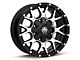 Mayhem Wheels Warrior Black Machined 6-Lug Wheel; 20x10; -25mm Offset (21-24 Bronco, Excluding Raptor)