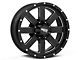 Moto Metal MO962 Gloss Black Milled 6-Lug Wheel; 20x9; 0mm Offset (21-24 Bronco, Excluding Raptor)