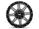 Moto Metal MO970 Gloss Gray with Gloss Black Lip 6-Lug Wheel; 20x10; -24mm Offset (21-24 Bronco, Excluding Raptor)