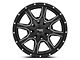 Moto Metal MO970 Satin Black Milled 6-Lug Wheel; 20x10; -24mm Offset (21-24 Bronco, Excluding Raptor)