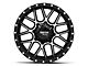 Moto Metal MO986 Siege Gloss Black Machined 6-Lug Wheel; 20x9; 0mm Offset (21-24 Bronco, Excluding Raptor)