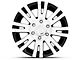 Pro Comp Wheels 01 Series Gloss Black Machined 6-Lug Wheel; 17x8; 0mm Offset (21-24 Bronco, Excluding Raptor)