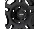 Pro Comp Wheels La Paz Satin Black Machined 6-Lug Wheel; 17x8.5; 0mm Offset (21-24 Bronco, Excluding Raptor)