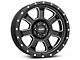 Pro Comp Wheels Sledge Satin Black Milled 6-Lug Wheel; 20x9; 0mm Offset (21-24 Bronco, Excluding Raptor)