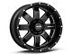 Pro Comp Wheels Trilogy Satin Black 6-Lug Wheel; 20x10; -18mm Offset (21-24 Bronco, Excluding Raptor)