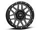 Pro Comp Wheels Vertigo Satin Black Milled 6-Lug Wheel; 17x9; -6mm Offset (21-24 Bronco, Excluding Raptor)