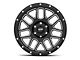 Pro Comp Wheels Vertigo Satin Black Milled 6-Lug Wheel; 17x9; -6mm Offset (21-24 Bronco, Excluding Raptor)