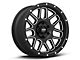 Pro Comp Wheels Vertigo Satin Black Milled 6-Lug Wheel; 17x9; -6mm Offset (21-24 Bronco, Excluding Raptor)