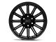 XD XD855 Gloss Black Machined with Gray Tint 6-Lug Wheel; 20x10; -18mm Offset (21-24 Bronco, Excluding Raptor)