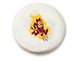 Arizona State Spare Tire Cover with Camera Port; White (21-24 Bronco)