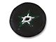 Dallas Stars Spare Tire Cover with Camera Port; Black (21-24 Bronco)