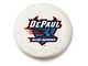 DePaul University Spare Tire Cover with Camera Port; White (21-24 Bronco)
