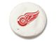 Detroit Red Wings Spare Tire Cover with Camera Port; White (21-24 Bronco)