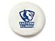 Eastern Illinois University Spare Tire Cover with Camera Port; White (21-24 Bronco)