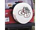 Gonzaga University Spare Tire Cover with Camera Port; White (21-24 Bronco)