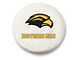 Southern Mississippi University Spare Tire Cover with Camera Port; White (21-24 Bronco)