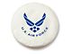 U.S. Air Force Spare Tire Cover with Camera Port; White (21-24 Bronco)