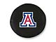 University of Arizona Spare Tire Cover with Camera Port; Black (21-24 Bronco)