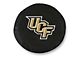 University of Central Florida Spare Tire Cover with Camera Port; Black (21-24 Bronco)