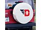 University of Dayton Spare Tire Cover with Camera Port; White (21-24 Bronco)
