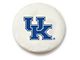 University of Kentucky UK Spare Tire Cover with Camera Port; White (21-24 Bronco)