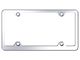 4-Hole Wide Bottom License Plate Frame (Universal; Some Adaptation May Be Required)