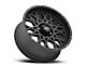 Vision Off-Road Rocker Satin Black 6-Lug Wheel; 18x9; -12mm Offset (21-24 Bronco, Excluding Raptor)