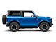 Barricade 3-Inch Side Step Bars; Black (21-24 Bronco 2-Door)