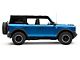 N-Fab Wheel 2 Wheel Nerf Side Step Bars; Gloss Black (21-24 Bronco 4-Door)