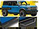 N-Fab Wheel 2 Wheel Nerf Side Step Bars; Textured Black (21-24 Bronco 4-Door)