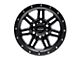 Pro Comp Wheels 62 Series Apex Satin Black Milled 6-Lug Wheel; 17x9; -6mm Offset (16-23 Tacoma)