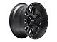 Pro Comp Wheels 63 Series Recon Satin Black Milled 6-Lug Wheel; 17x9; -6mm Offset (10-24 4Runner)