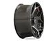 4Play 4P50 Brushed Black 6-Lug Wheel; 20x10; -18mm Offset (05-15 Tacoma)