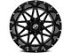 XF Offroad XF-211 Gloss Black Milled 6-Lug Wheel; 24x14; -76mm Offset (22-24 Tundra)