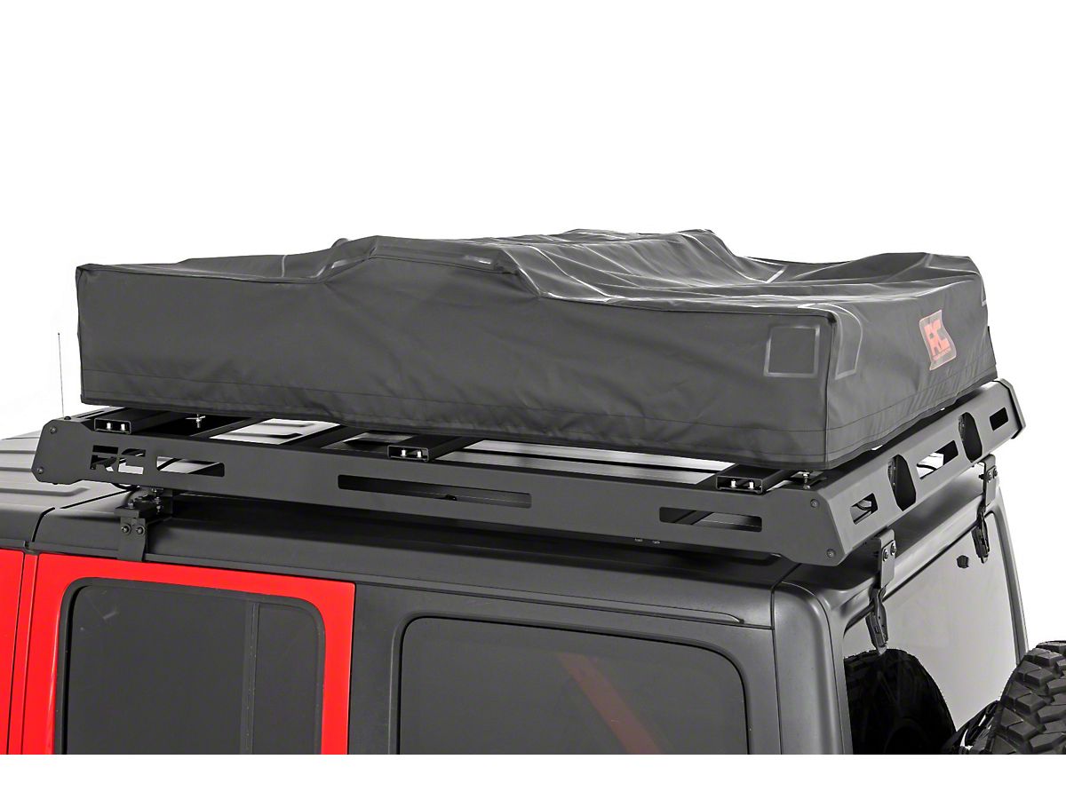 Rough Country Jeep Wrangler Rack Mount Roof Top Tent 99050 Universal Some Adaptation May Be Required Free Shipping