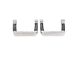 Carr LD Side Steps; Polished; Pair (03-04 4Runner)